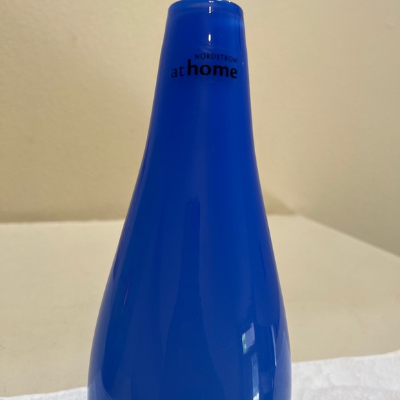 NORDSTROM at home beautiful vase.Hand made in Poland.SKY BLUE - Picture 2 of 11